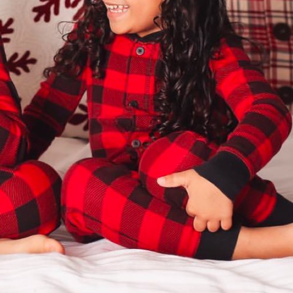 Lazy One Inc. Bear Cheeks Plaid Flapjacks Union Suit
One Piece Pajamas Size 3T - Picture 9 of 10